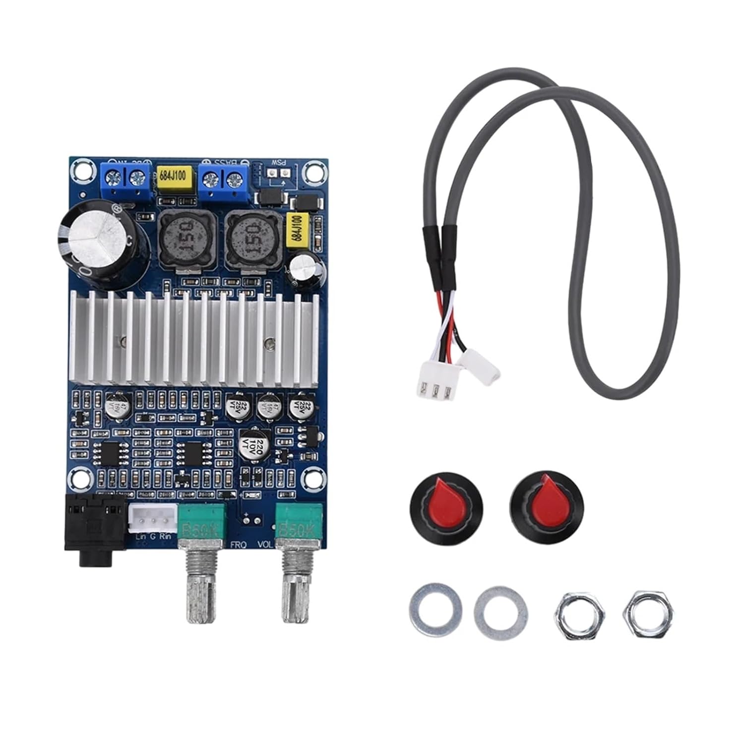 TPA3116 Digital Sound Amplifier Board Mono 100W Audio Amplifiers AMP Module Subwoofer Bass Output DC12-24V