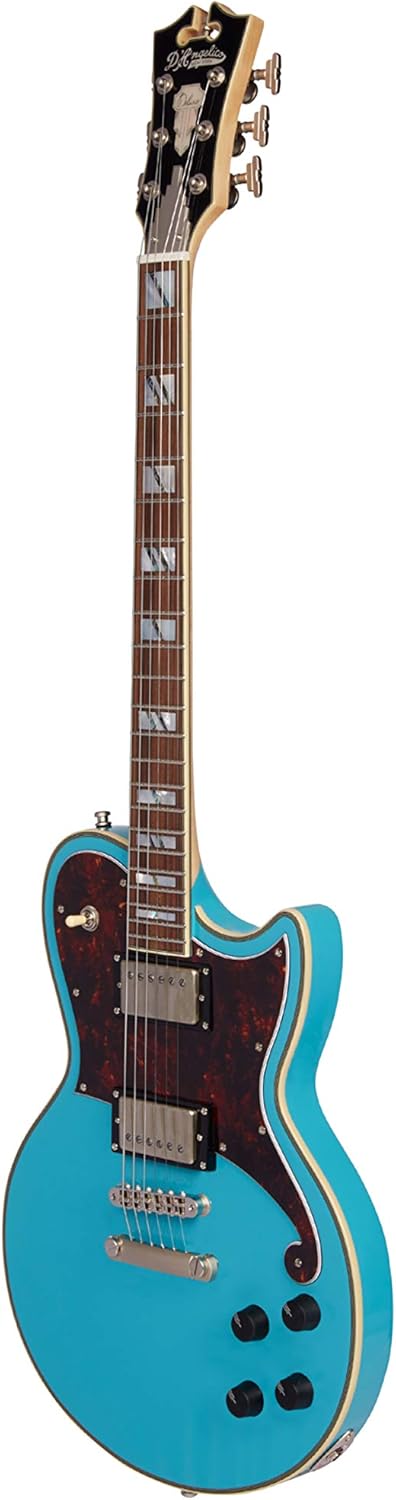 D'Angelico 6 String Solid-Body Electric Guitar, Right (DADATLTAZCS)