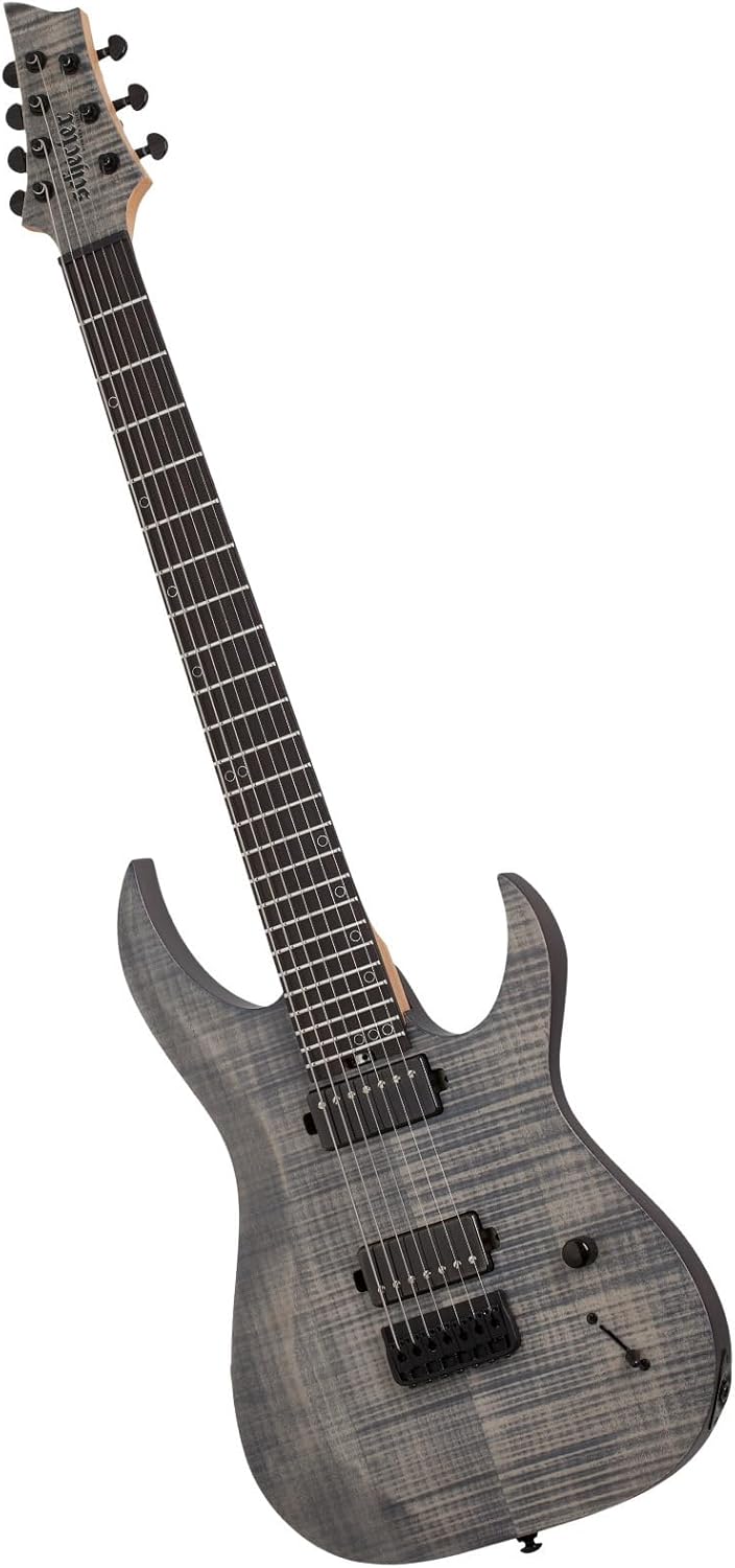 Schecter Sunset-7 Extreme 7-string Baritone Electric Guitar - Grey