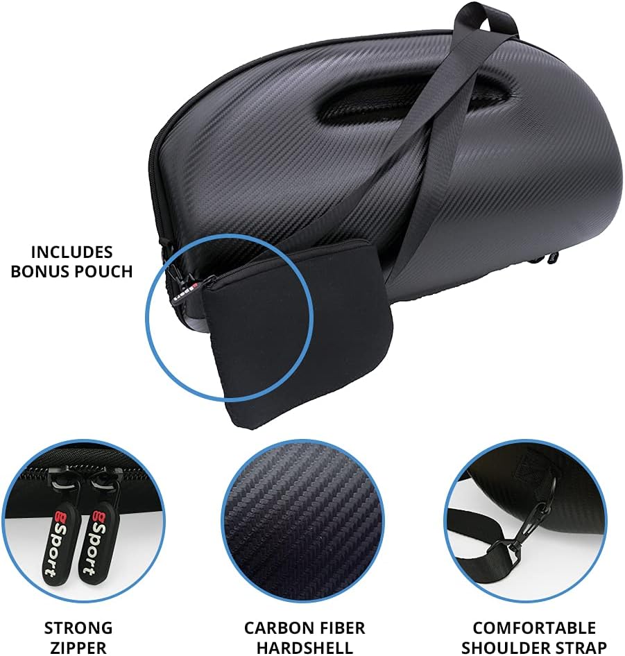 JBL Boombox 3 Waterproof Portable Bluetooth Speaker Bundle with gSport Case and Accessory Pouch (Black)