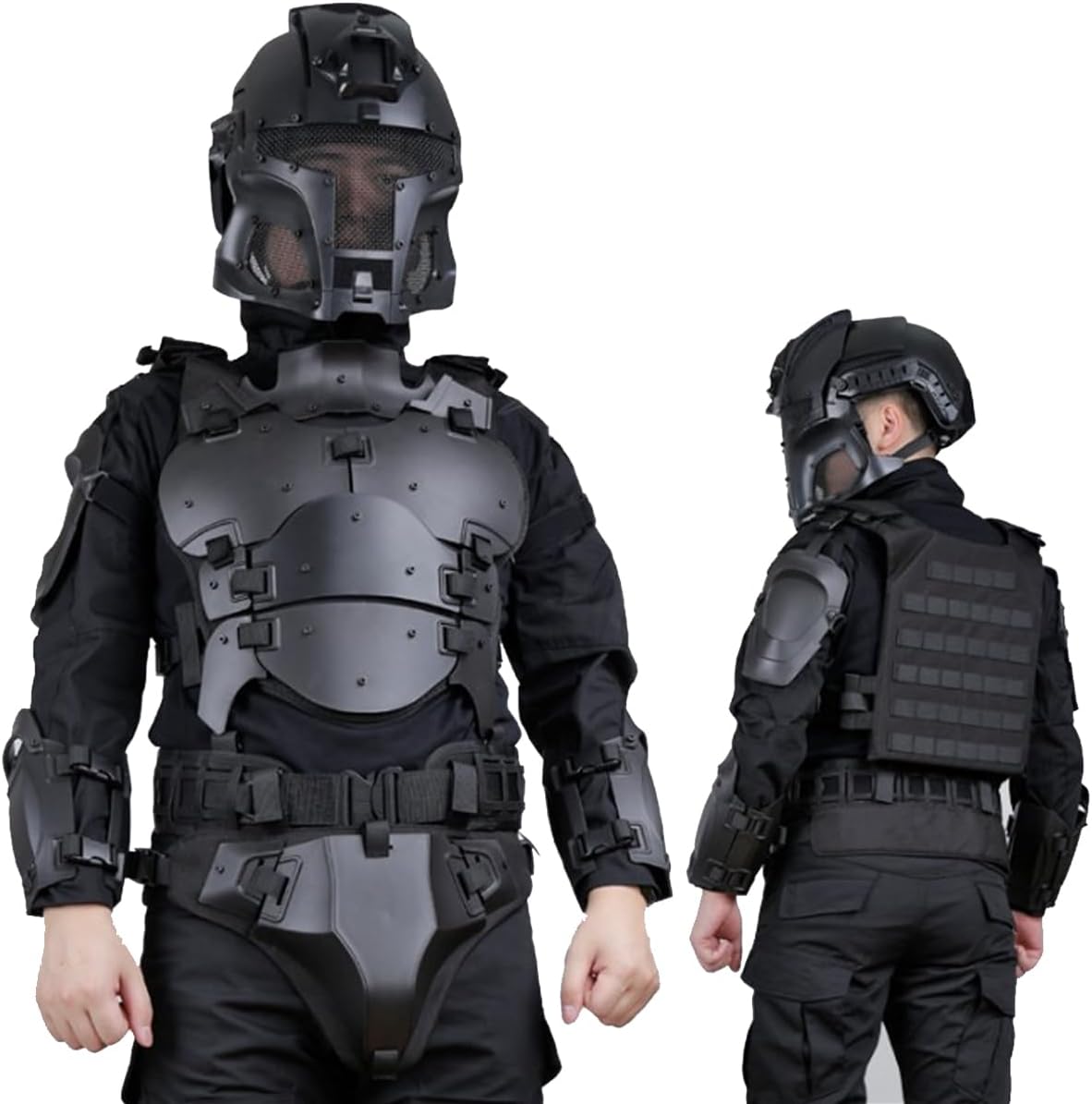 GoldenBall Full Tactical WST Airsoft Body Armor Suit Costume Airsoft Vest (Helmet Not Included)