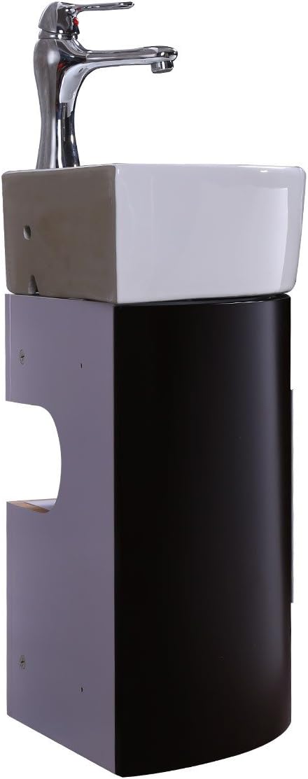 Myrtle Corner Wall Mount Vanity Sink 16.5