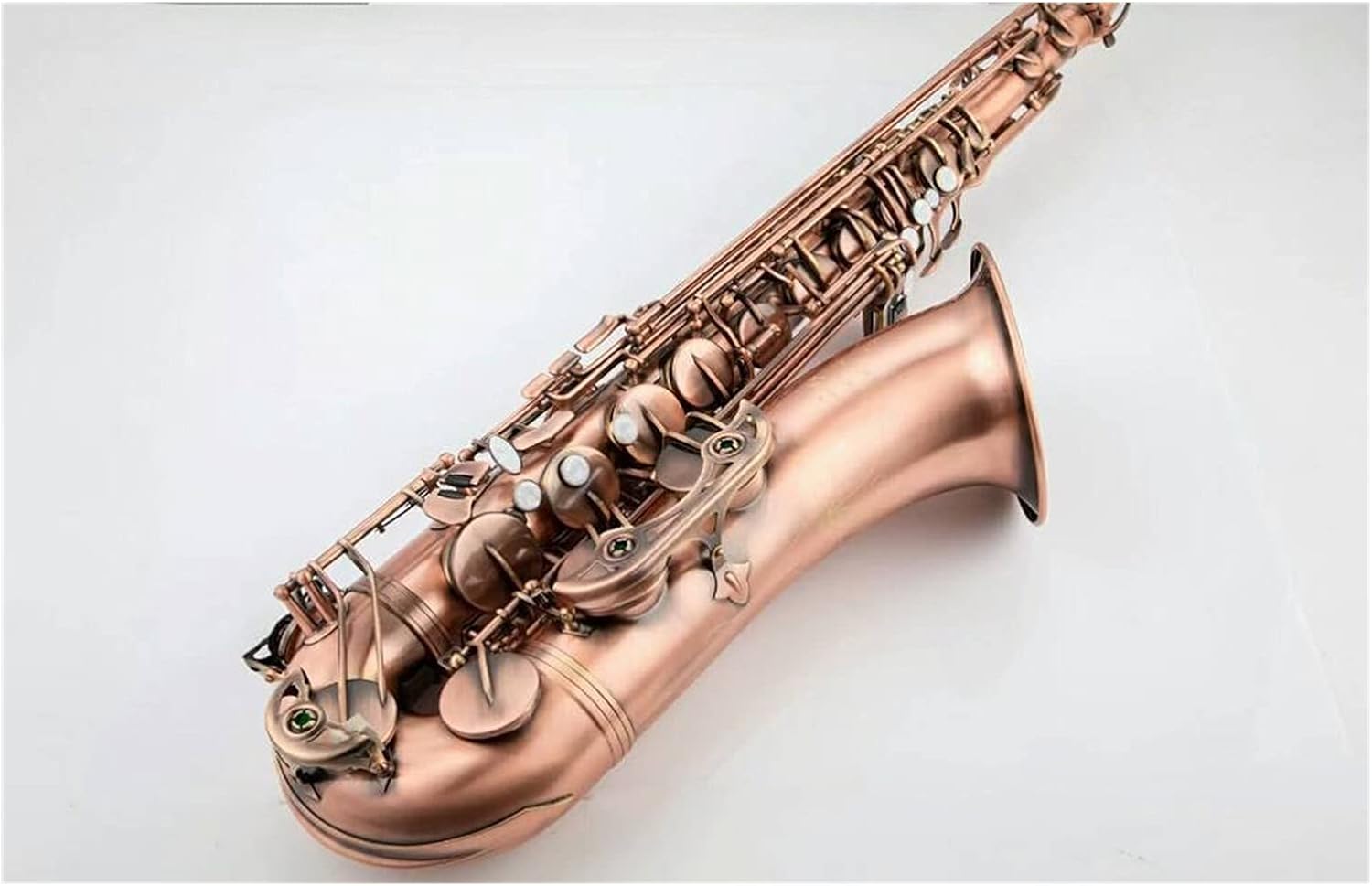 Sax Beginners Kit Tenor Saxophone Pink Antique Copper Musical Instrument Professional Playing Tenor Sax Wind Instrument