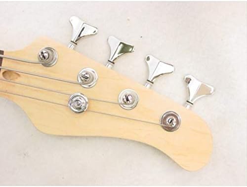 EDMBG Electric Base Guitar, Small Scale 36 Inch Children's Sized Mini, Color: Red