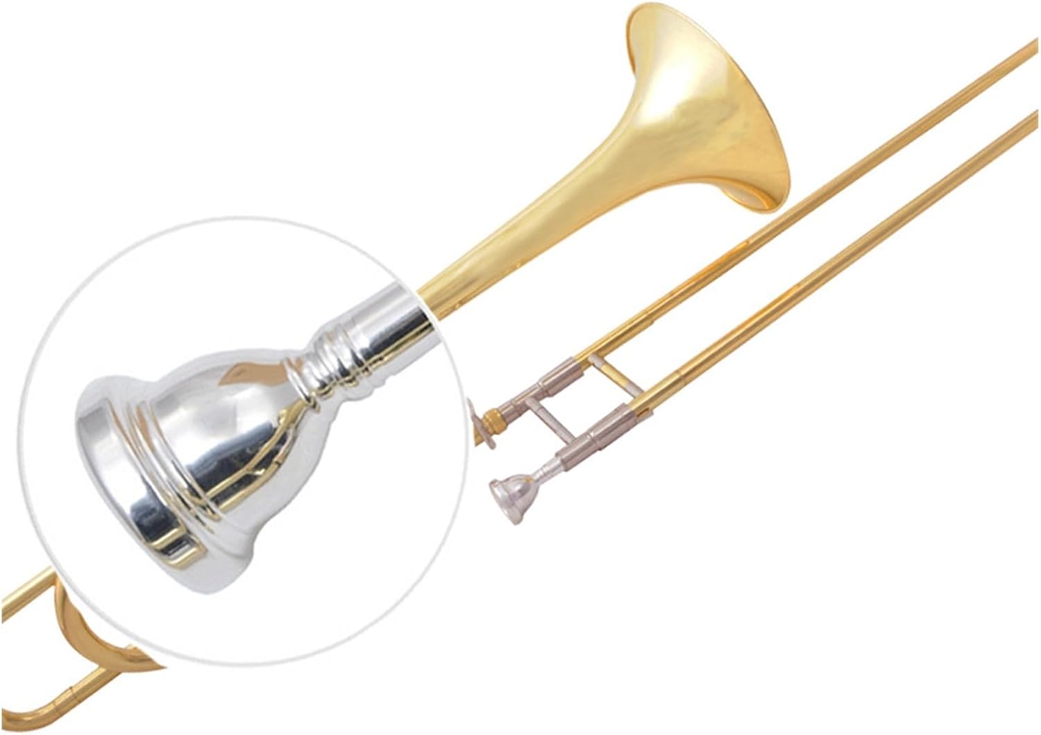Adult Trombone Instrument Suitable For Beginners And Adults Trombone Instrument B Flat To F Tenor Pitch Change