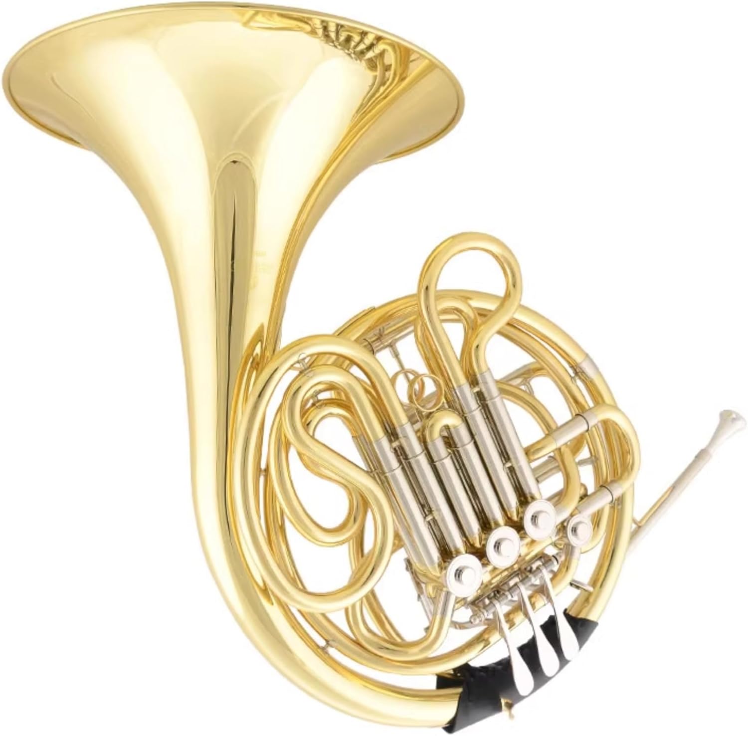 Professional musical instrument 4 key double row Bb French horn