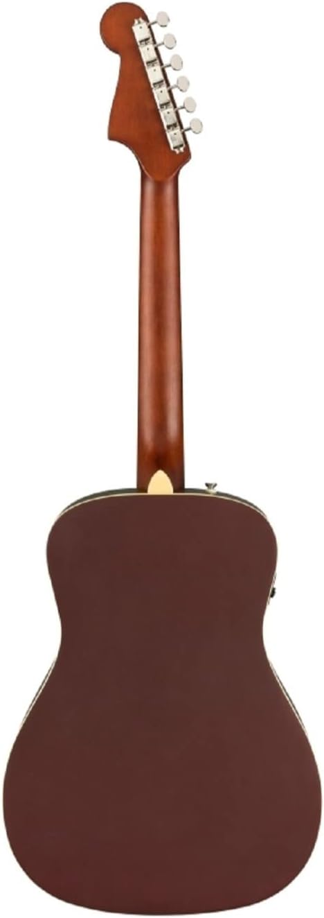 Fender Malibu Player Acoustic Electric Guitar, Burgundy Satin, Walnut Fingerboard