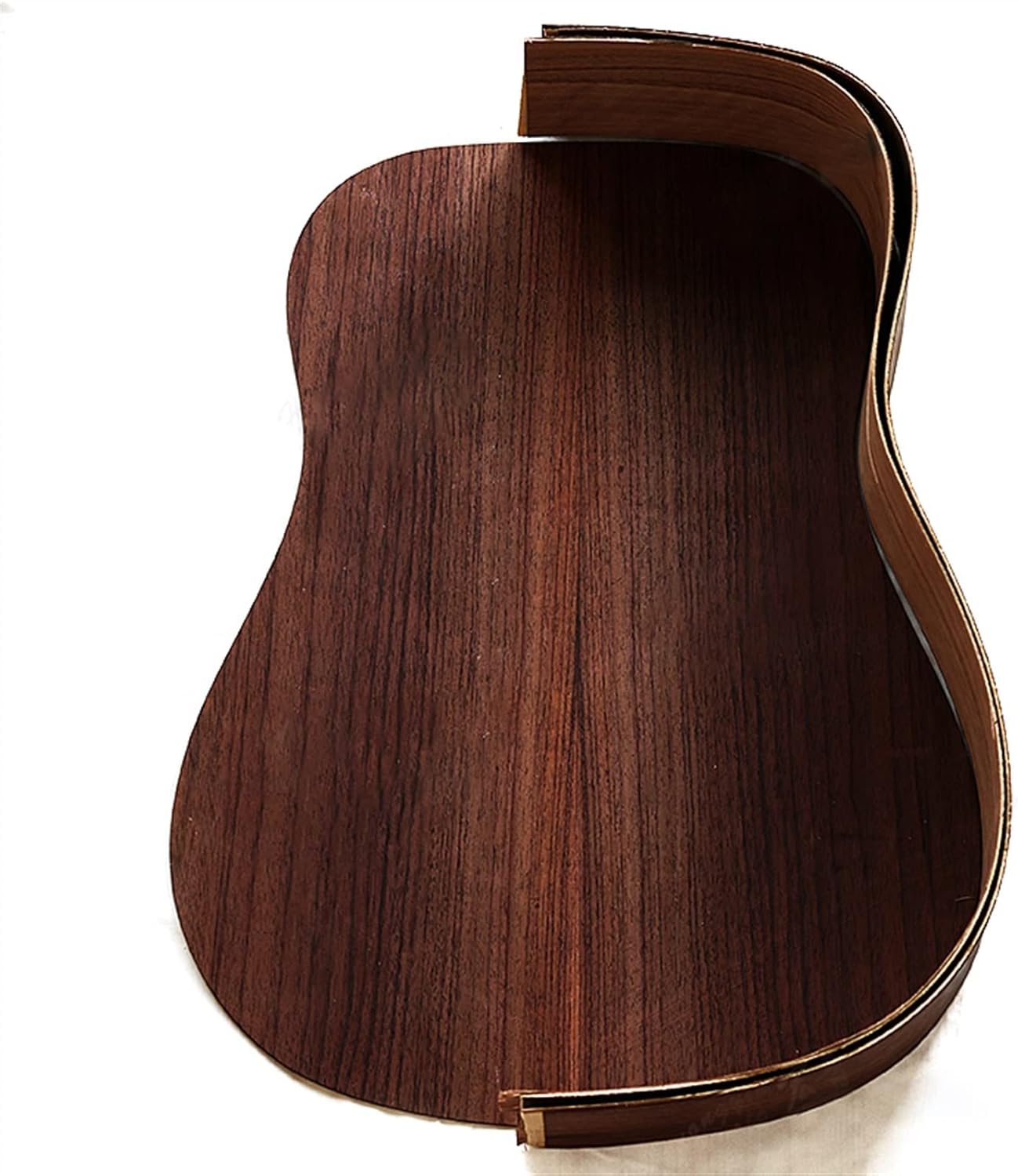 Folk Guitar Face Single Material 2A Spruce Face Single Rosewood Bottom Side Guitar Full Set of Accessories Material Combination DIY Guitar Kit