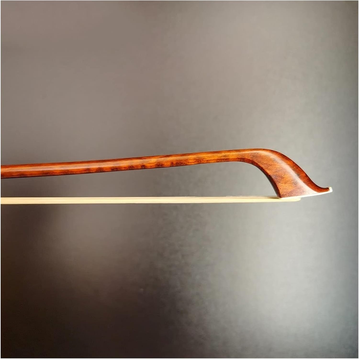 TSTS 4/4 Size Bass Bow Snakewood Stick Ebony Blank Frog Baroque Style Nickel Silver Parts Full Size Violin Bow