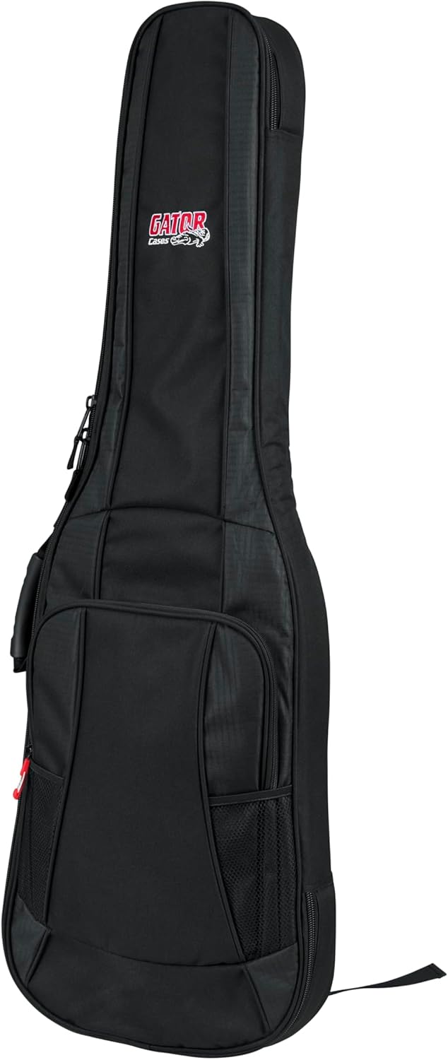 Gator Cases 4G Series Gig Bag For Electric Guitars with Adjustable Backpack Straps, Fits Jazzmaster Style Guitars (GB-4G-JMASTER)