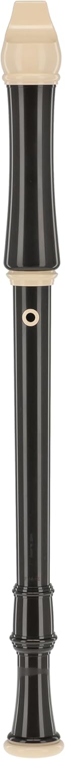 Aulos C-tenor recorder, Dark Brown, Synthetic Resin, Baroque Fingering, ABS Plastic, Ideal for Beginner to Intermediate Players