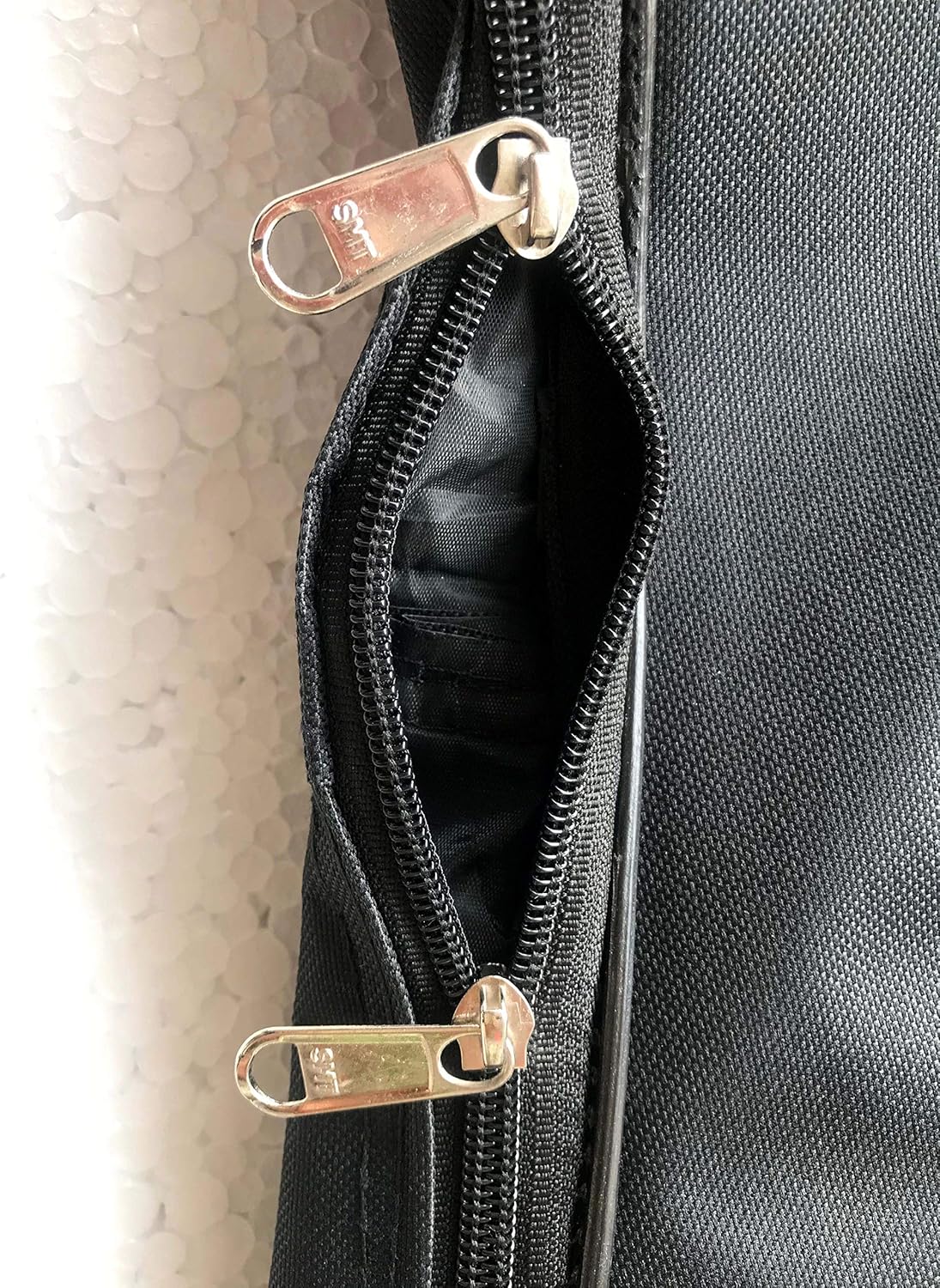 Sitar Cover Padded Nylon Bag With Zipper Pockets Shoulder Strap for Single Tumba, Medium