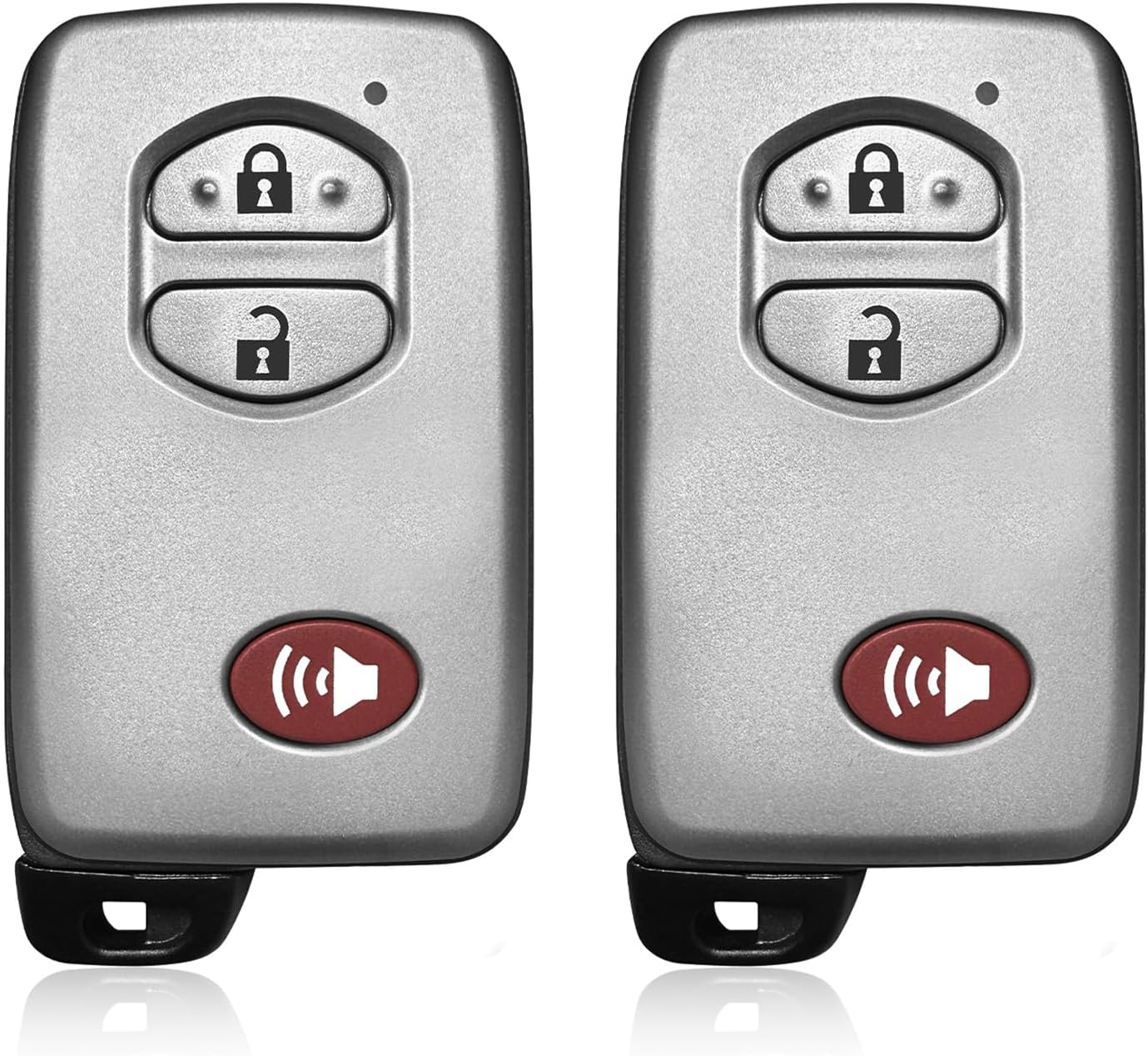 2 Keylessbest Replacement for 2014 2015 2016 2017 2018 2019 Smart Proximity Toyota 4Runner Prius V Venza Prius C GNE 271451-5290 Board Key Fob HYQ14ACX 315MHz 3 Buttons