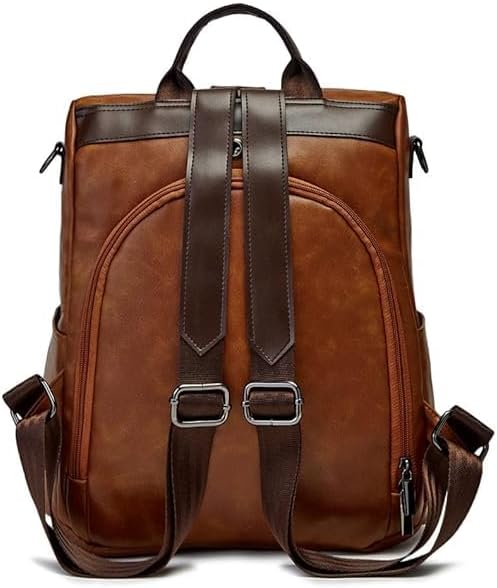 Leather Backpack Handbag Women