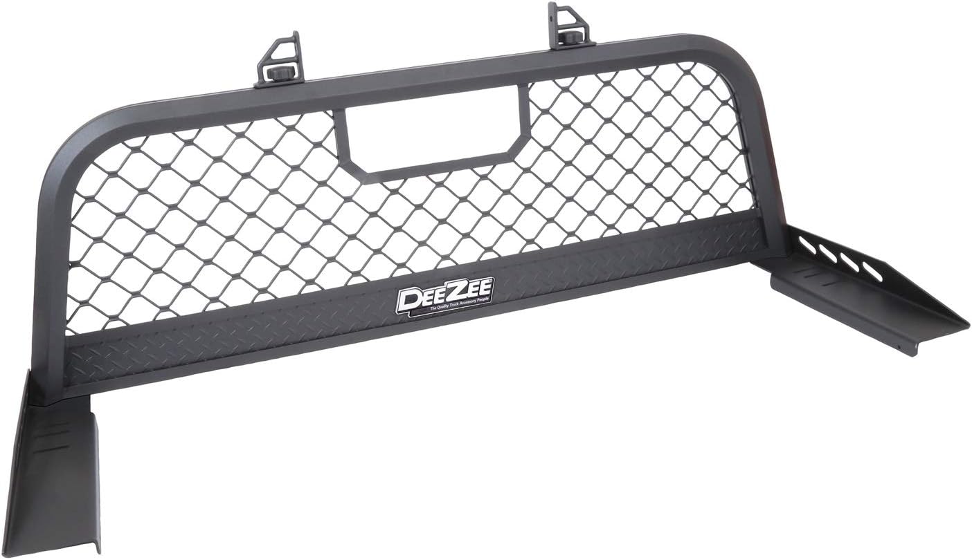 Dee Zee DZ95058RTB Texture Black Aluminum Mesh Cab Rack