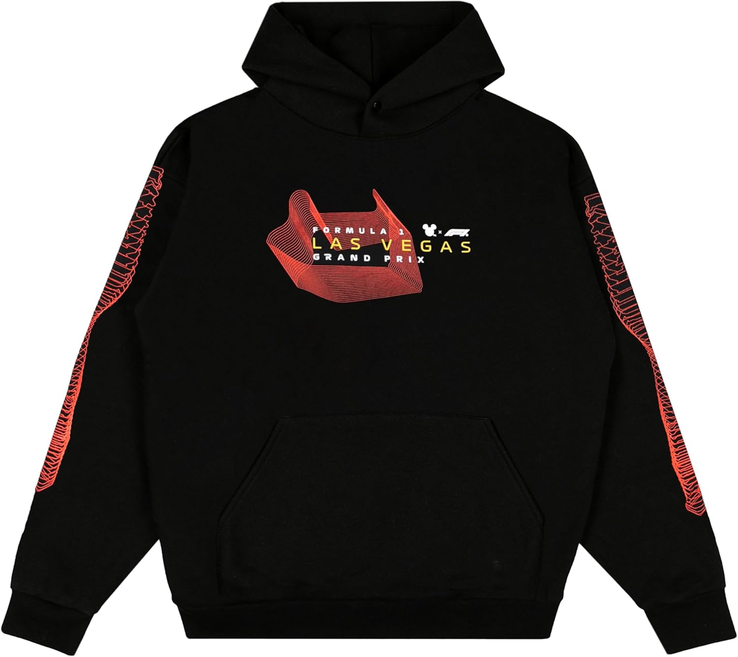 F1 Las Vegas Grand Prix x Disney Men's Map Illusion Hooded Sweatshirt
