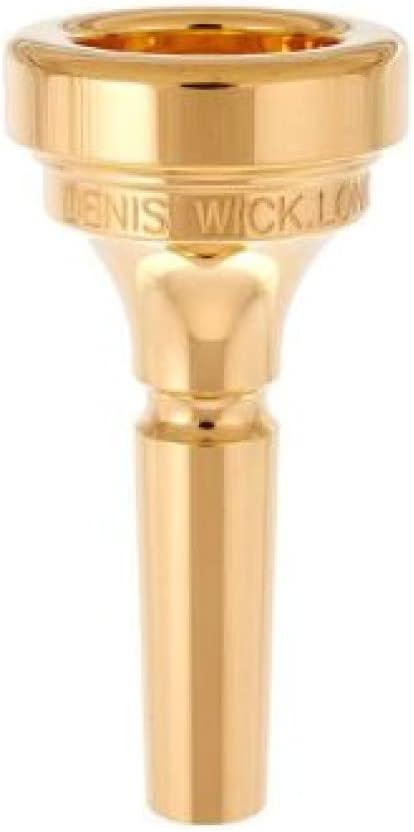 Denis Wick DW4880-5BS Gold-plated Medium Bore Trombone Mouthpiece