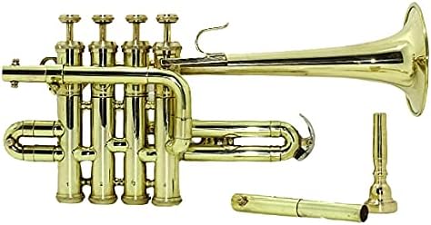 SHREYAS Piccolo Trumpet Brass With Hard Case And mouthpiece RDS 852