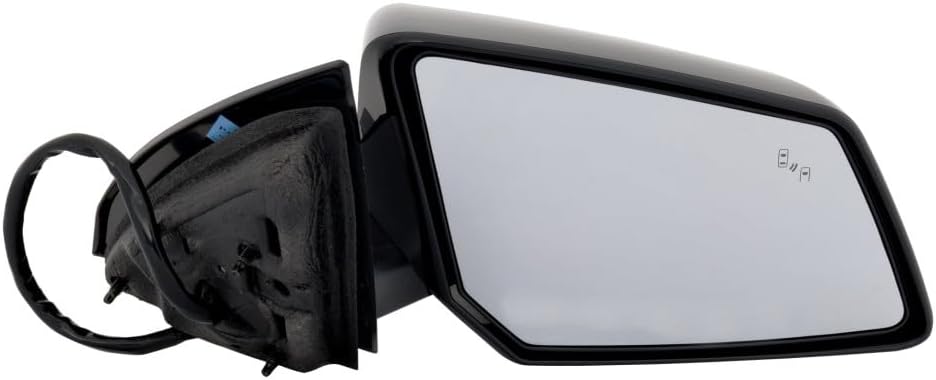 For GMC Acadia 2013 14 15 16 2017 Door Mirror Passenger Side | Power | Heated | Paint To Match | Power Folding | With Blind Spot Detection | With Signal Light | Replacement For GM1321592 | 84216800