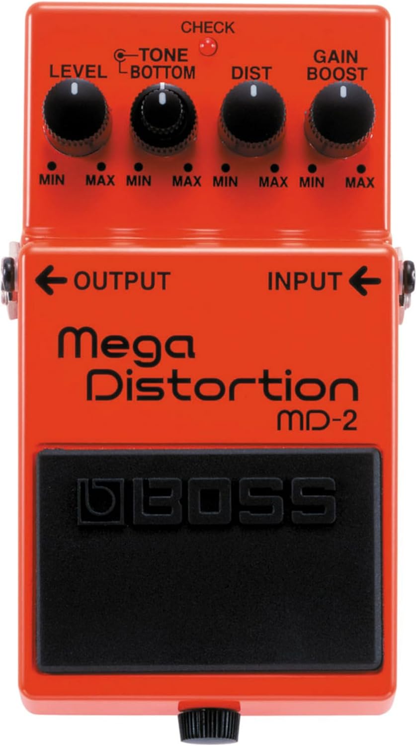 BOSS MD-2 Mega Distortion Guitar Pedal (MD-2)