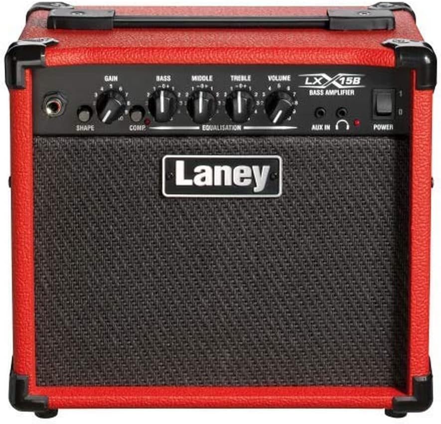 Laney LX15B-RED Electric Bass Combo Amplifer