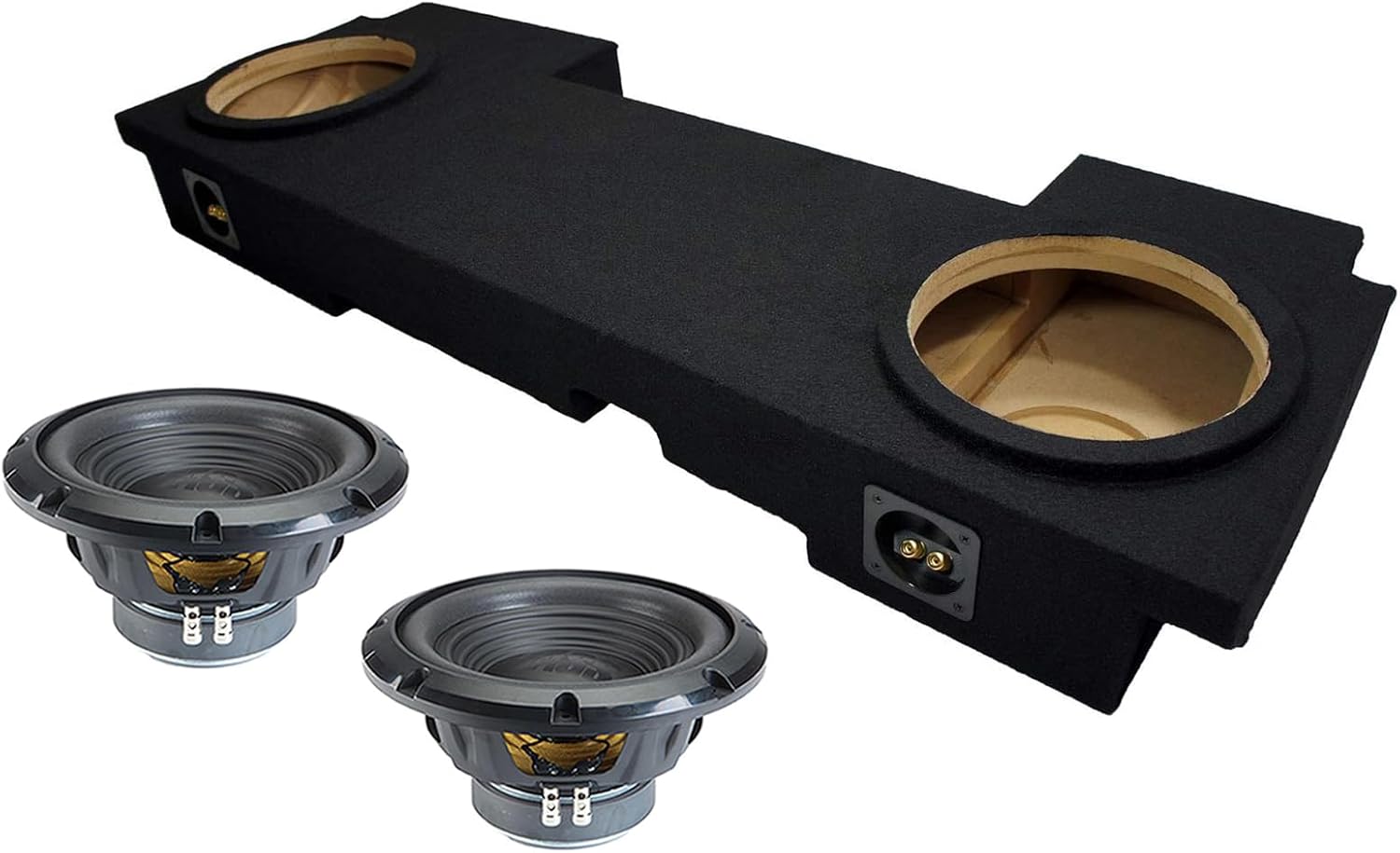 Alpine Compatible with 2002-2013 Chevy Avalanche Sealed Dual 10