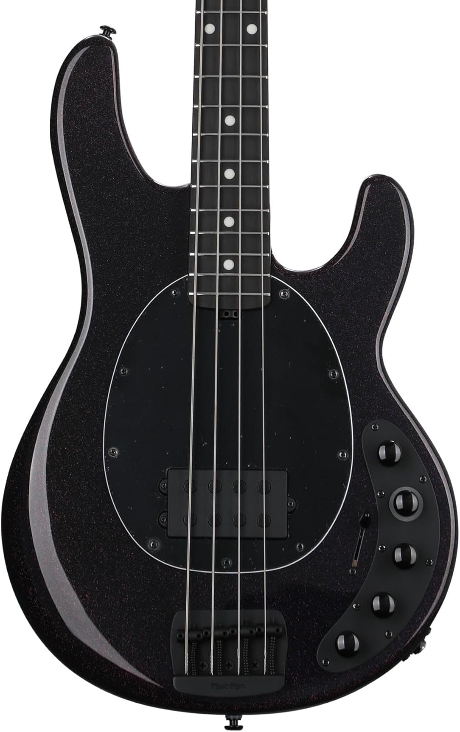 Ernie Ball Music Man DarkRay Bass Guitar - Dark Rainbow with Ebony Fingerboard