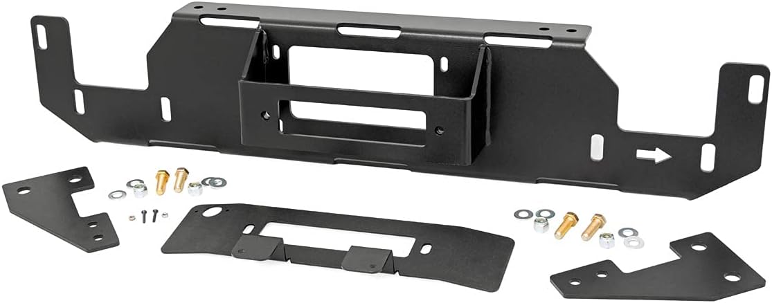 Rough Country Hidden Winch Mounting Plate for 2015-2020 Ford F-150 | V8-51007