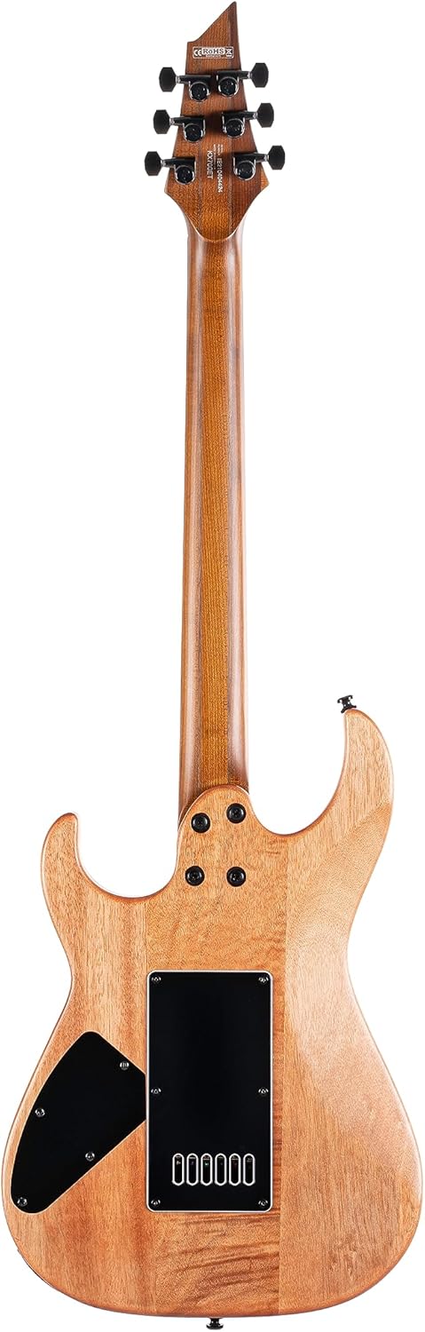 Cort KX Series 700 Evertune Electric Guitar, Open Pore Black