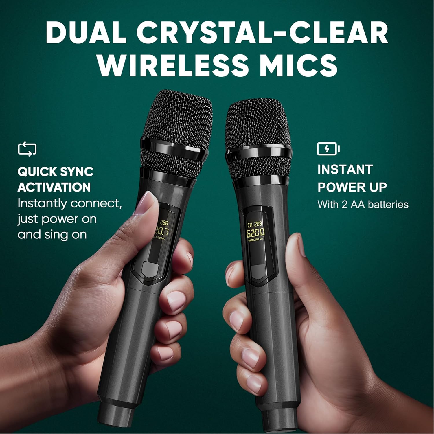 MASINGO Karaoke Machine for Adults and Kids with 2 Bluetooth Wireless Microphones. Portable Singing PA Speaker System with Disco Ball Lights, Lyrics Display Tablet Holder & TV Cable. Soprano X1 2.0