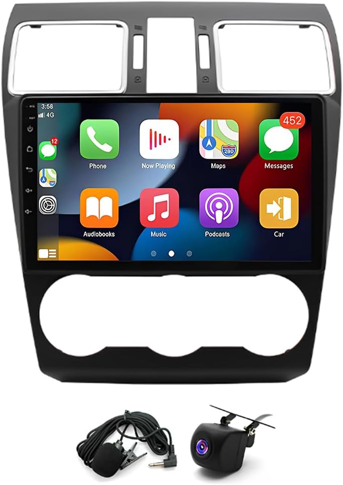 Car Stereo Radio for Subaru Forester Impreza 2012 2013 2014, 9
