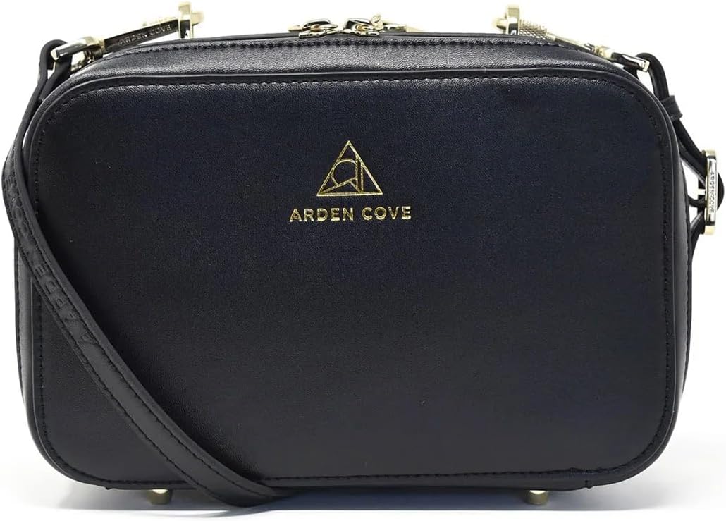 Elise Anti-theft Crossbody with Locking Clasps Strap and RFID blocking built-in wallet