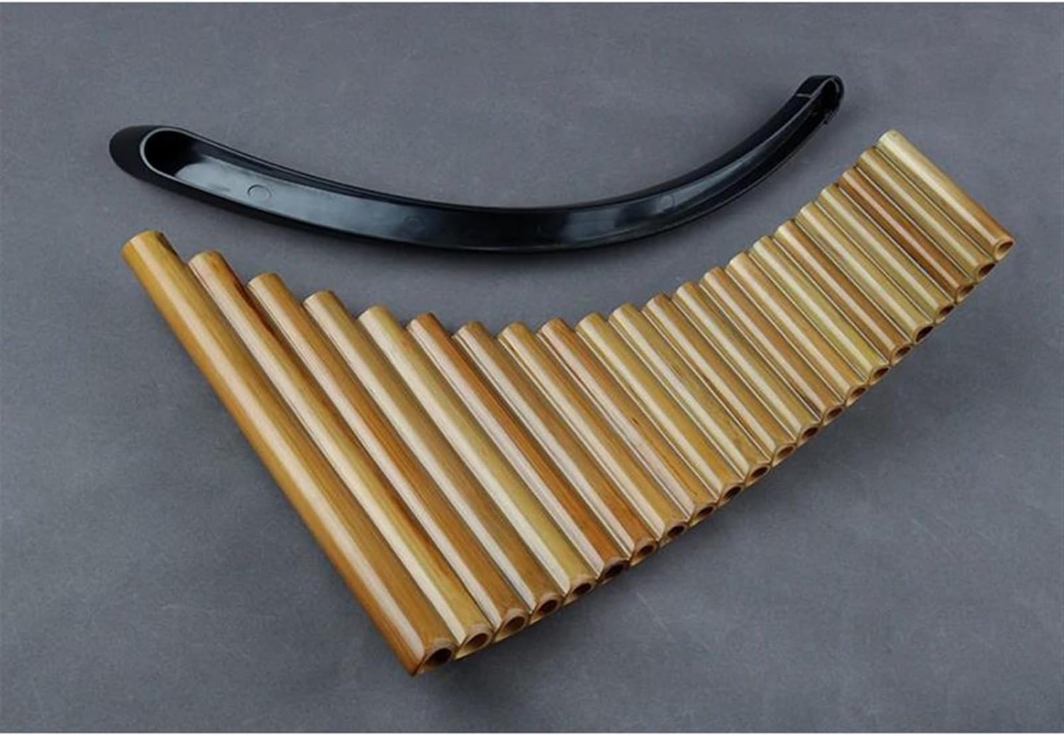 pan flute for beginners Right Hand Pan Flute G Key Removable Tray Original Colour Woodwind Instrument Handmade Pan Pipe 22 Tubes
