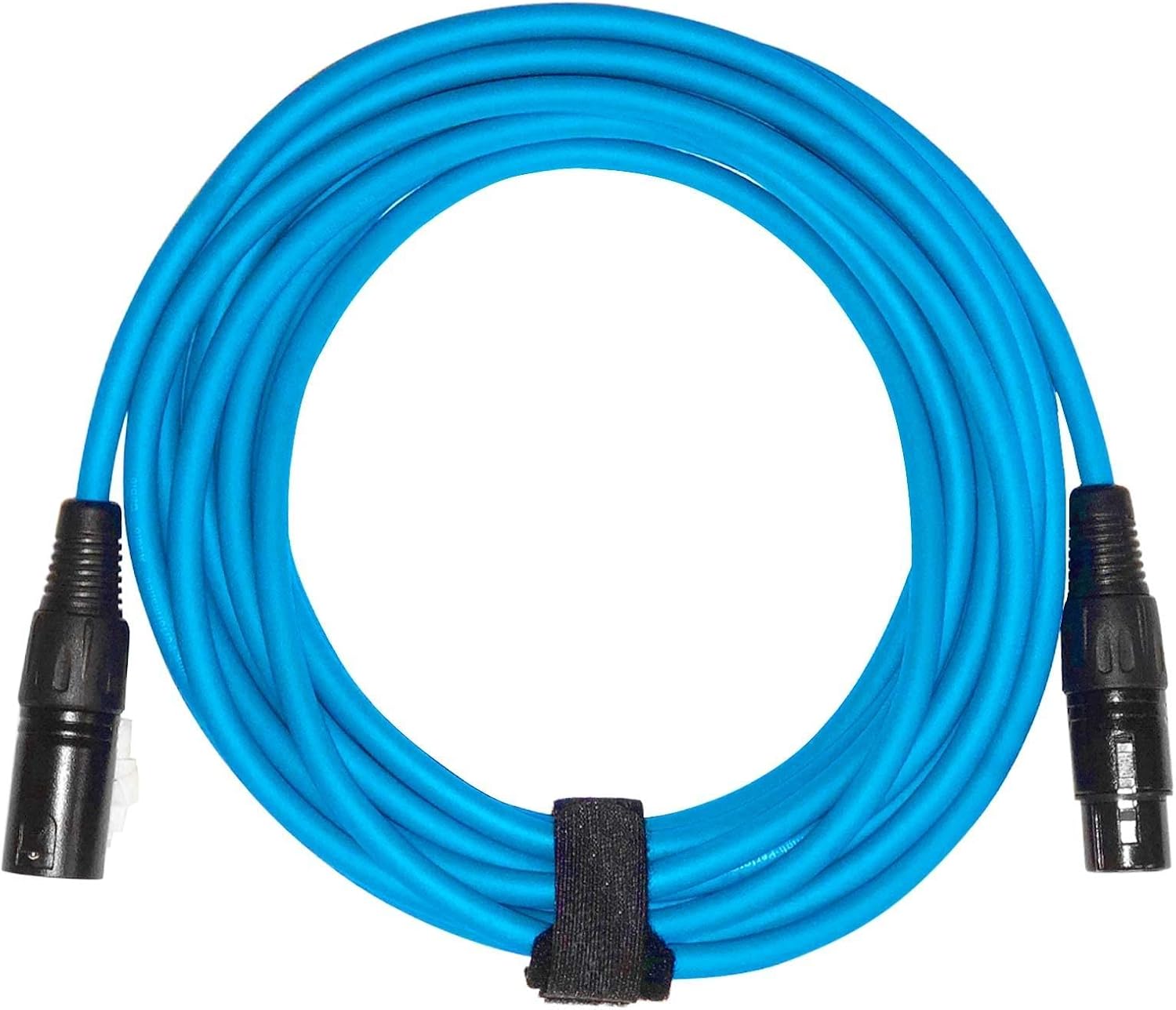 Pro Audio DJ 20' ft XLR Male to XLR Female Blue Microphone Speaker Cables 20 Pa