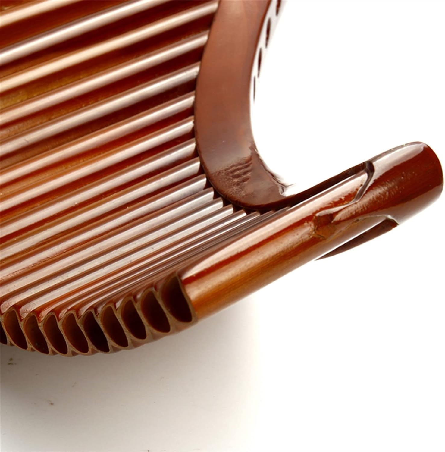 PanPipes Woodwind Instrument 22 Pipes Pan Flute G Key Brown Traditional Woodwind Instrument