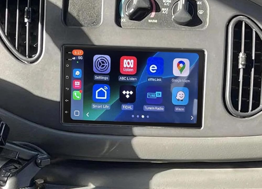 Car Stereo Radio for Nissan Android 15 8G RAM 256G ROM 7 Inch Touchscreen Radio, Support for Carplay/Android Auto GPS Navigator & Bluetooth 5.1 AHD Backup Camera & FM SWC Mic Radio 272