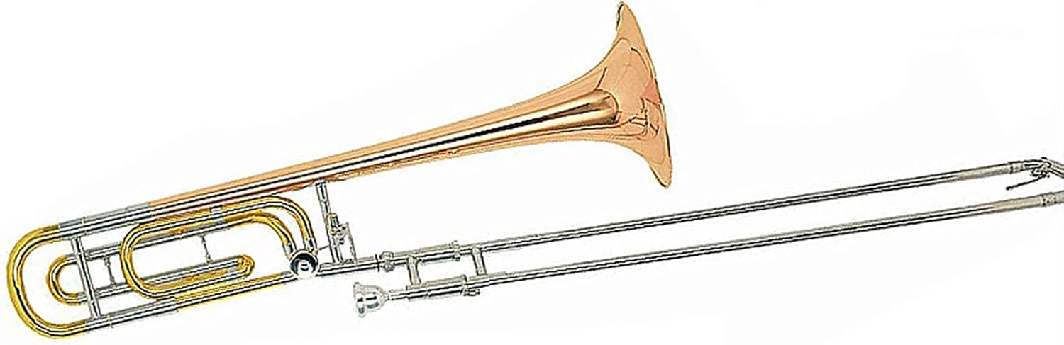 Standard Trombone Bb Tenor Trombone F Attachment with Case Mouthpiece Wind Musical Instruments Valve Trombone