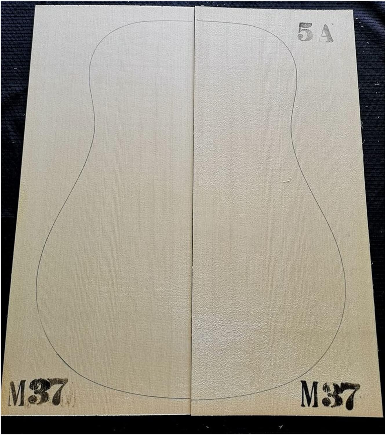 FLFL Spruce Guitar Panel Veneer Material for Making Guitar Panel Unfinished Guitar Kit (Color : 15)