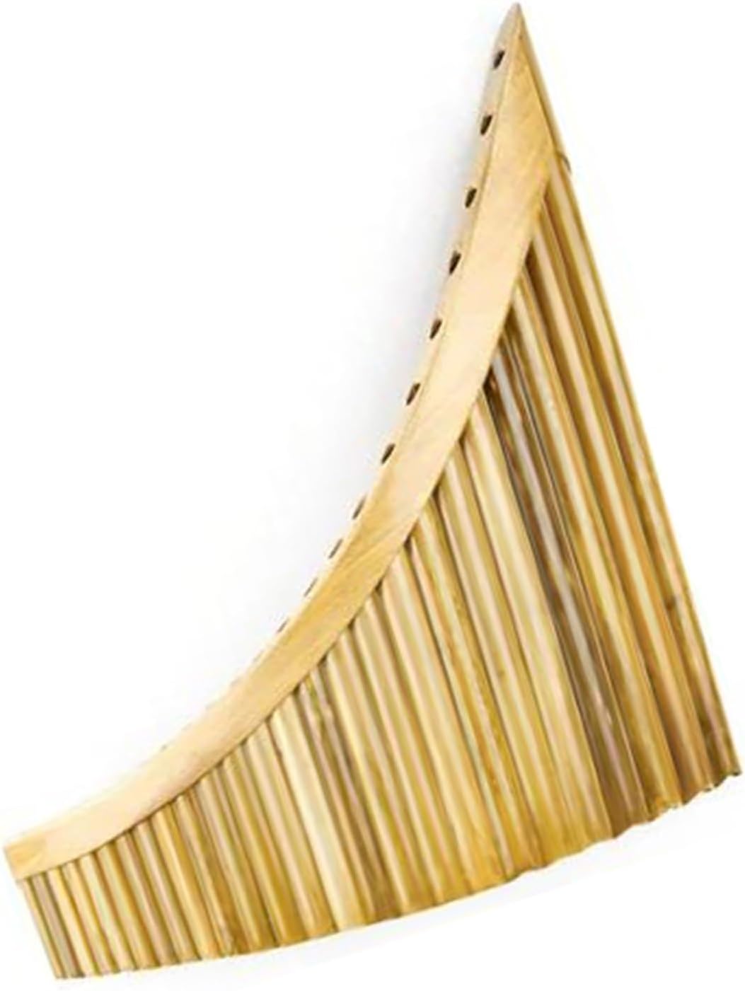 25 Pipe C Key Pan Flute 25 Pipe C Key Pan Flute Traditional Woodwind Instrument Bamboo(25 right C)