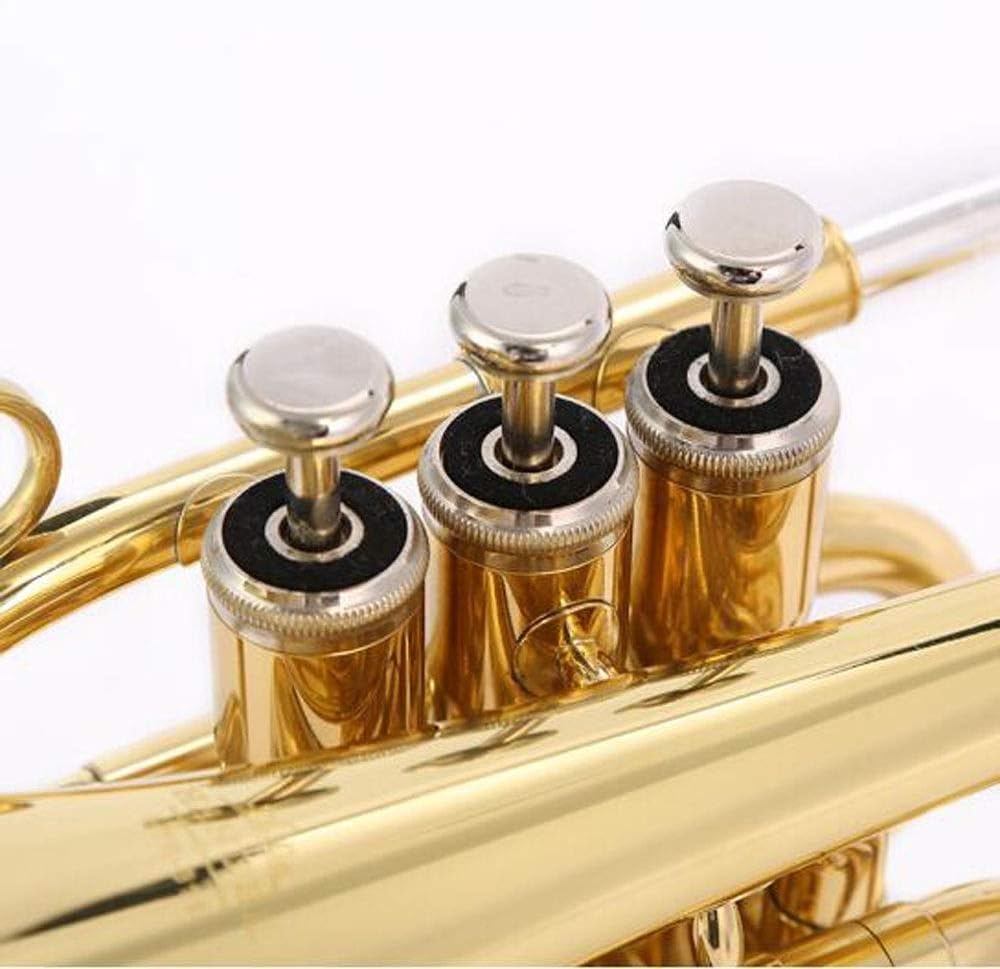 Intermediate Trumpet Trumpet Portable B Flat Mini Corona Wind Instrument Beginners Playing Professional Grade Trumpet Instrument Tone Better