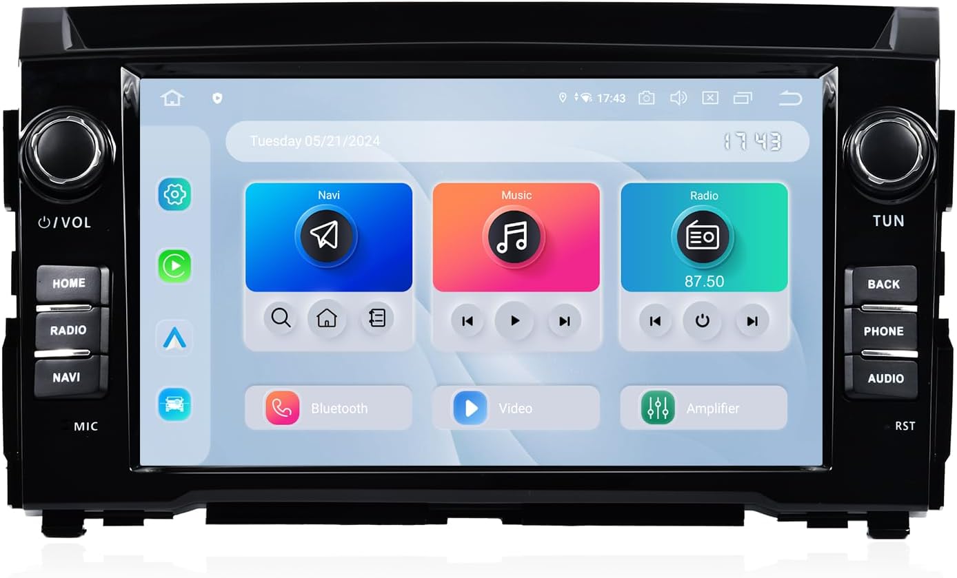 Dasaita Car Stereo for Nissan Titan 2016-2020 with Wireless Apple Carplay/Android Auto, 9