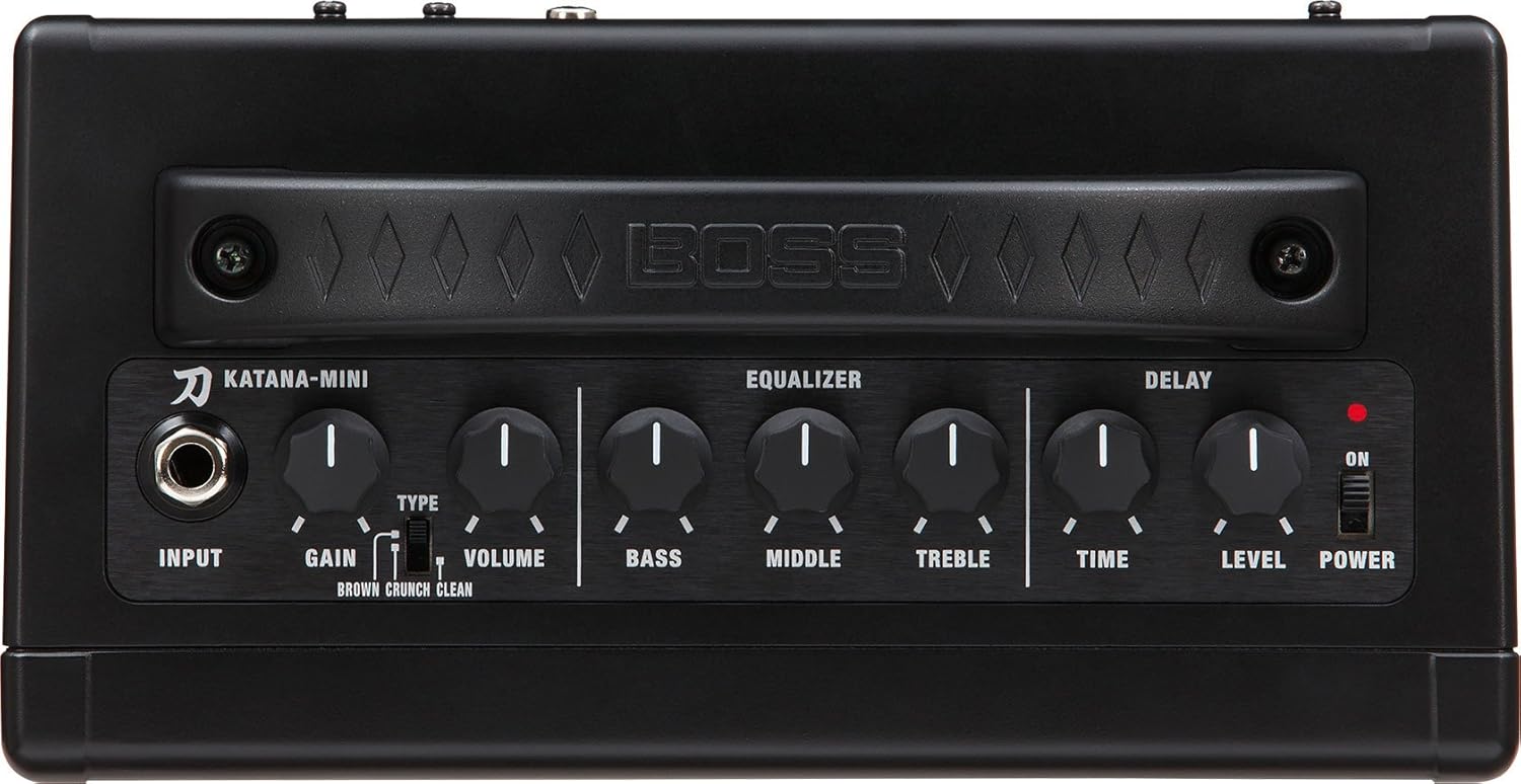 Boss Katana Mini - 7-Watt Combo Amp Ultra-Compact and Travel-Ready