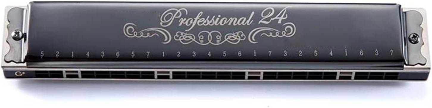 armonica set Woodwind Instrument Mouth Organ Tremolo Harmonica 24-holes Key Of C For Beginners #C/D/#D/E/F/#F/G/#G/A/#A/B(#G)