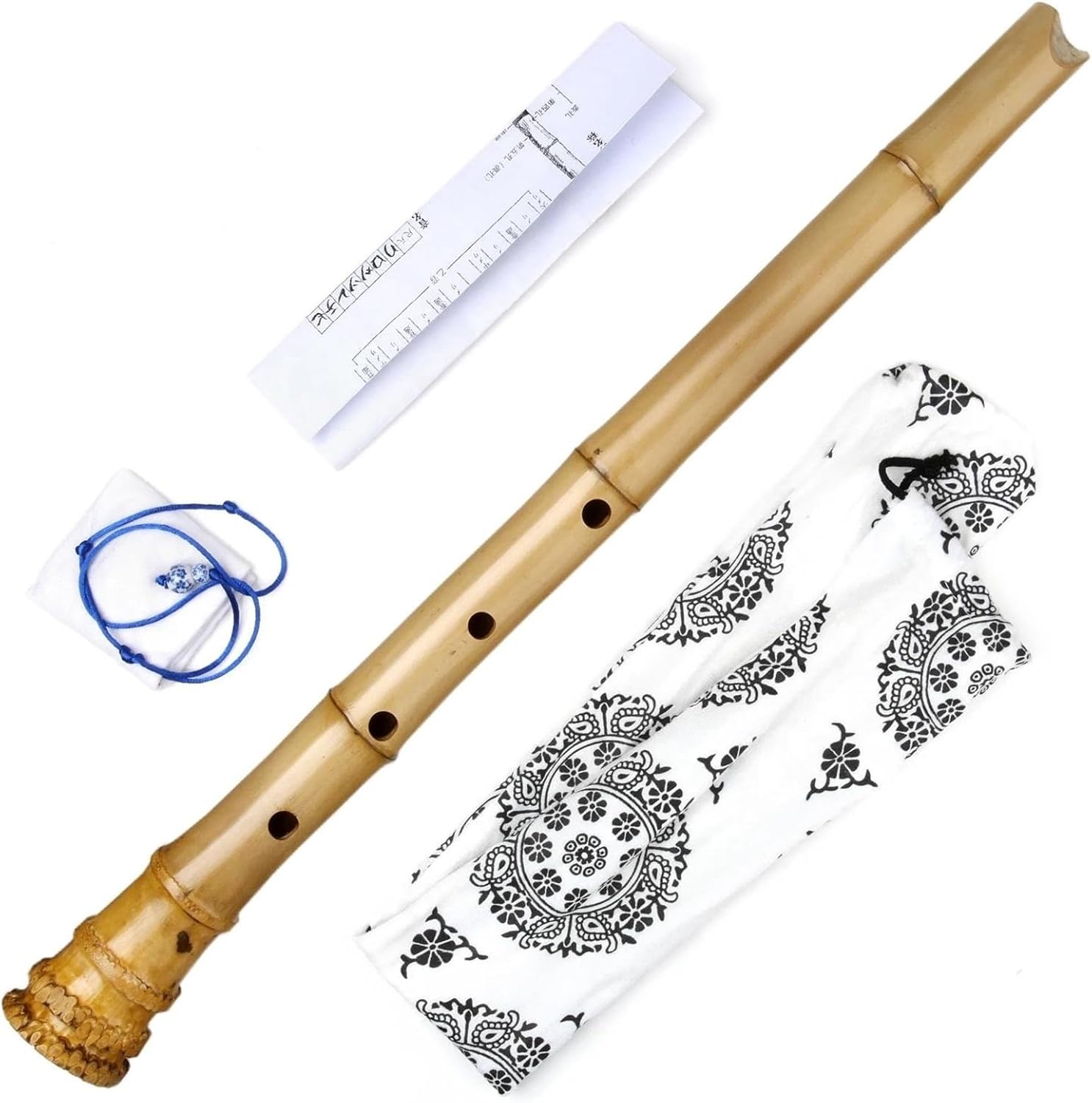 5hole D Key Flute Woodwind Instrument Suitable For Beginners
