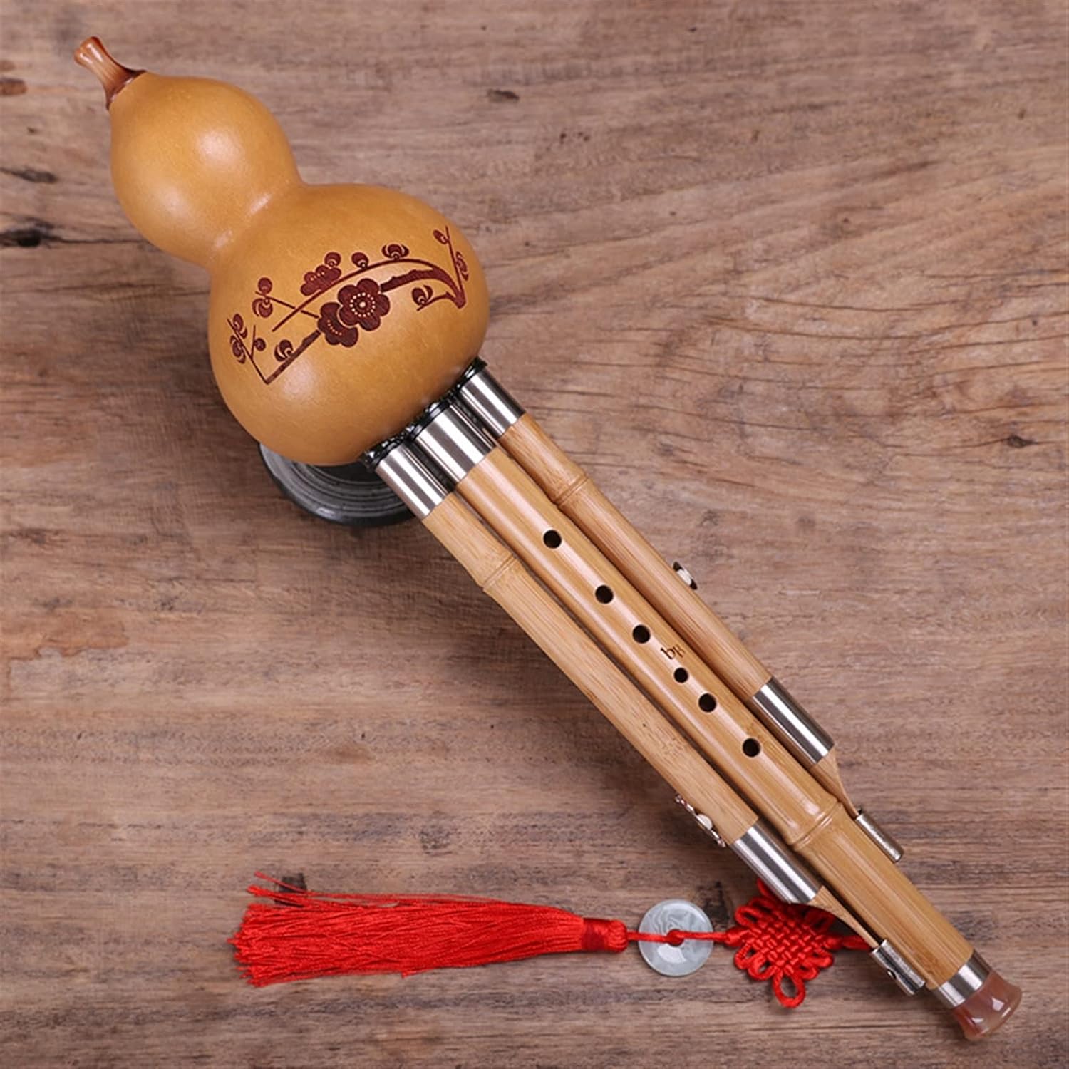 FLFL Hulusi Hulusi Musical Instrument C, B, G/F/D, Students, Beginners, Adults, Self-Study (Color : D Key)