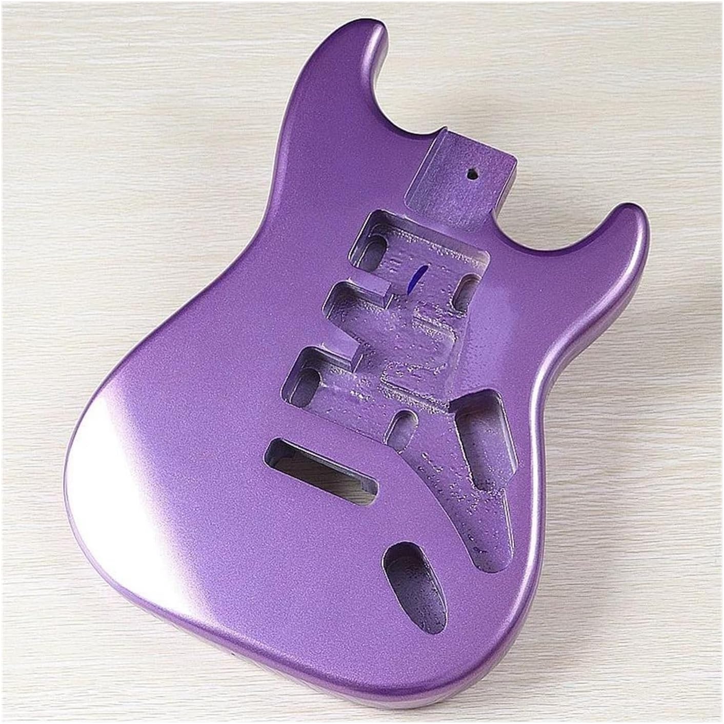 Guitar Body Guitar Replacement Parts Electric Guitar Body Poplar Wood Electric Guitar Barrel For DIY Electric Guitar Multicolor(Purple)