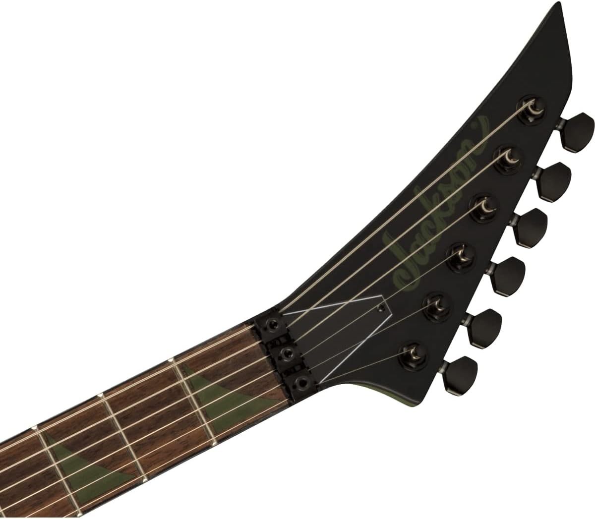 Jackson X Series Rhoads RRX24 - Matte Army Drab with Black Bevels