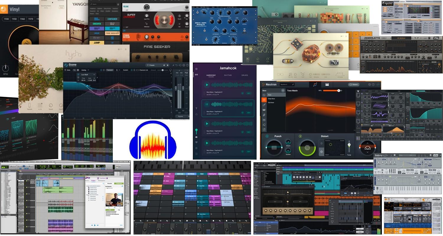 2×2 USB Audio Interface Recording Bundle w, Cardioid Condenser Mic, Studio Headphones, Shockmount, XLR Cable, Waveform OEM Software, 24-bit/192 kHz Music, Podcast, Voiceover & Streaming Kit