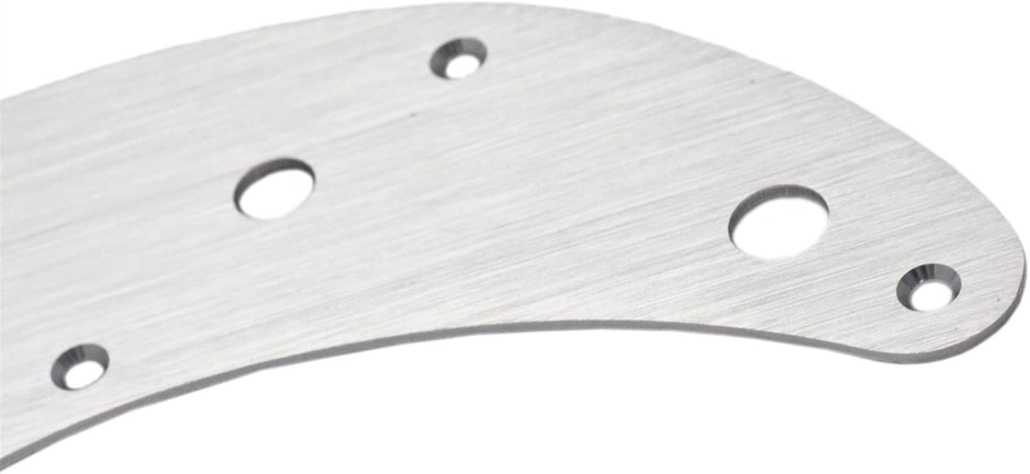 Electric Guitar Pickguard 13-Hole Aluminum Guitar Bass Pickguard for American Standard Guitar Bass