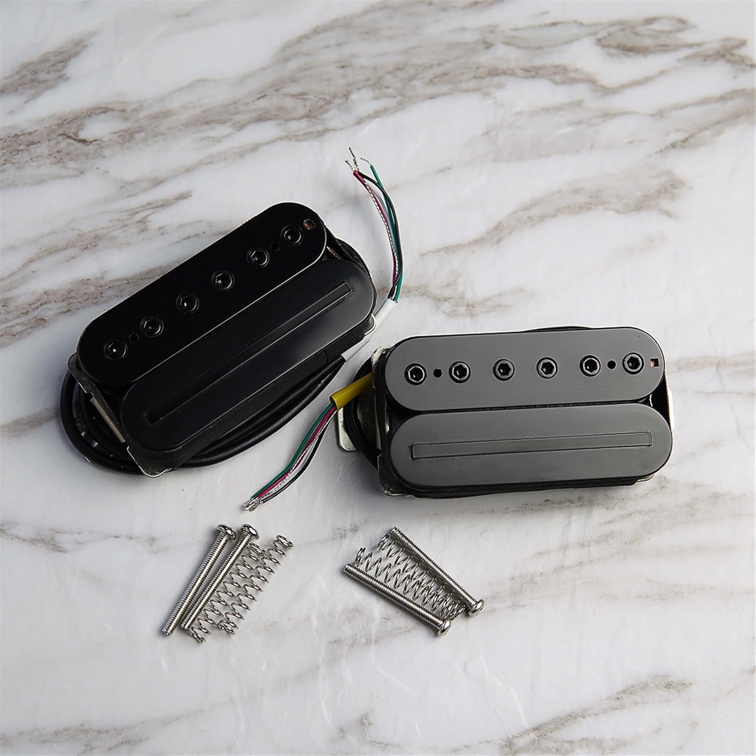 Guitar Pickups Hot Rail Humbucker Pickups Neck and Bridge Pickups Set for Electric Guitar Pickup Replacement